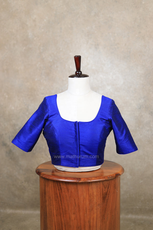 Sakshi- Dark Blue Blouse