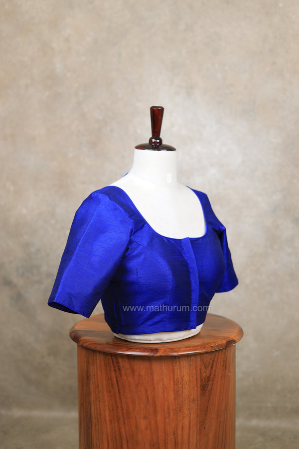 Sakshi- Dark Blue Blouse