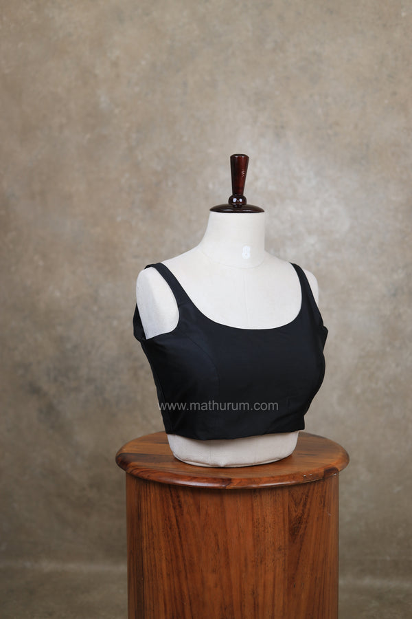 Nayan Plain- Black Blouse
