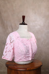Rosette- Baby Pink Blouse (Elbow Sleeve)