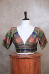 Navarangi- Green Multi Blouse