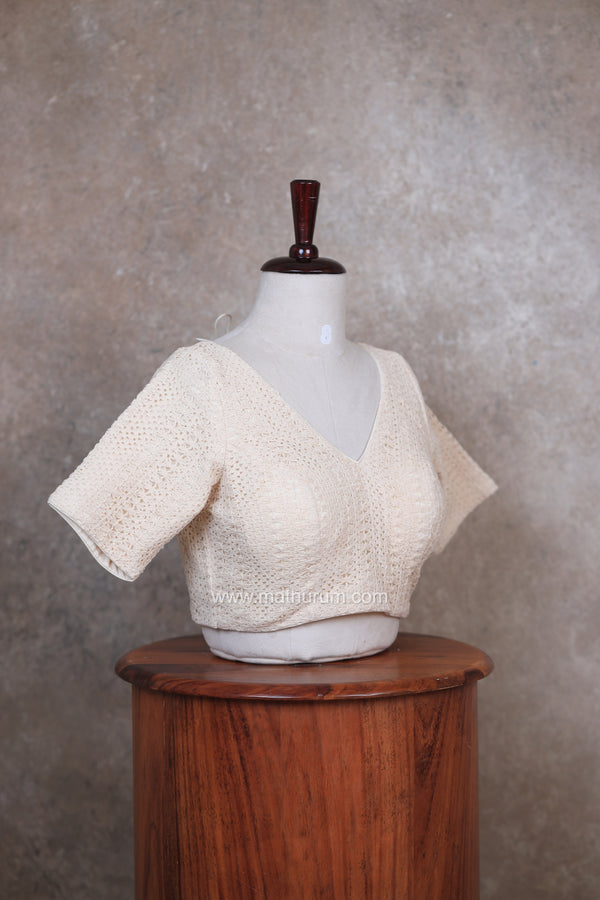 Loop & Loom -Off-White Blouse