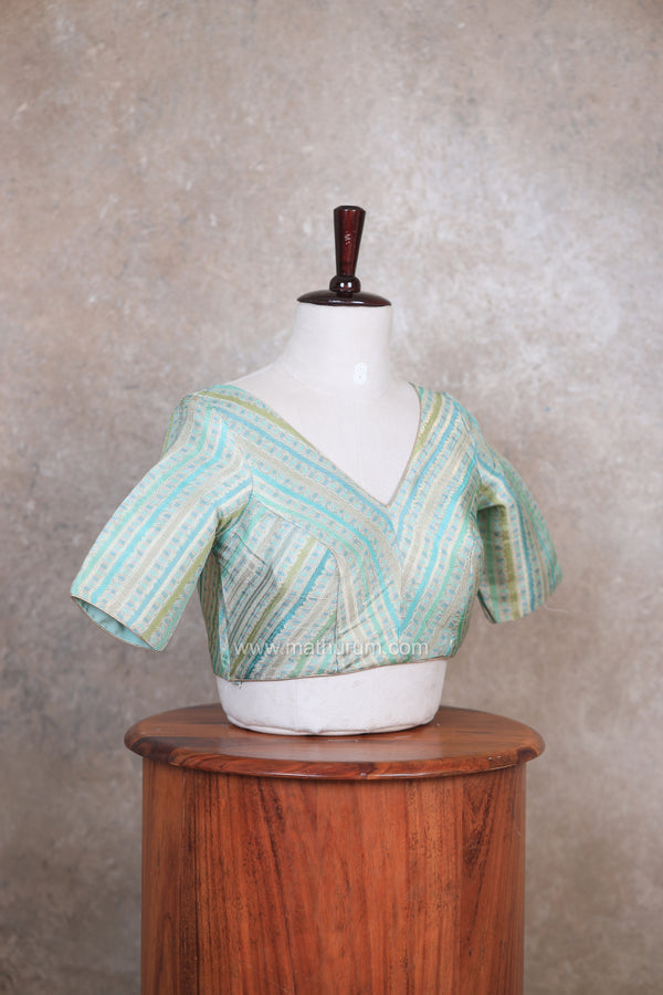 Vanya- Pastel Green Blouse