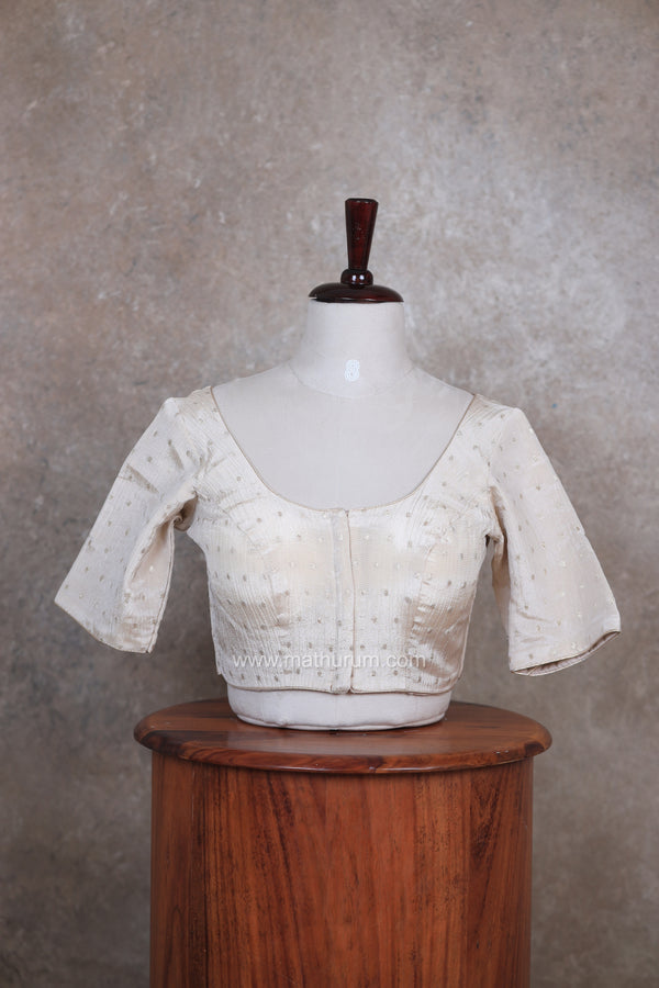 Vedika- Cream Blouse