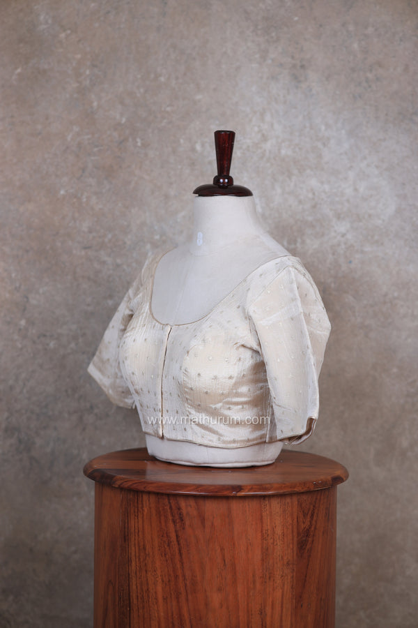 Vedika- Cream Blouse