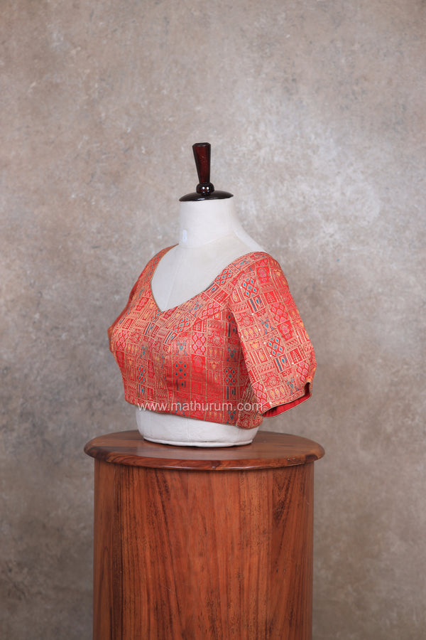 Manjari- Red Blouse