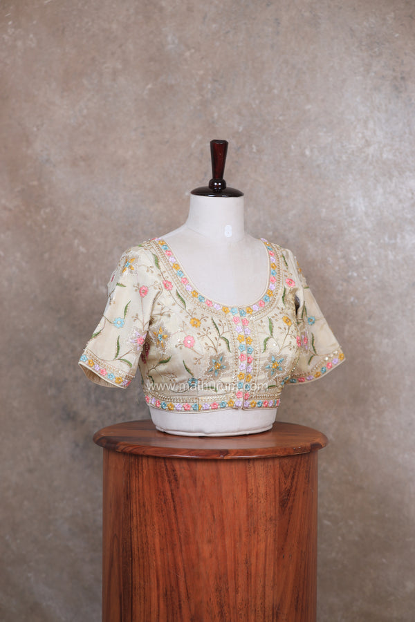 Gulabo-Cream Blouse