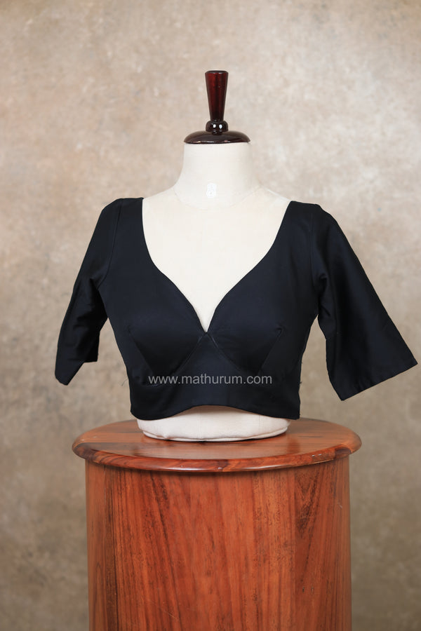 Heartline Black Blouse