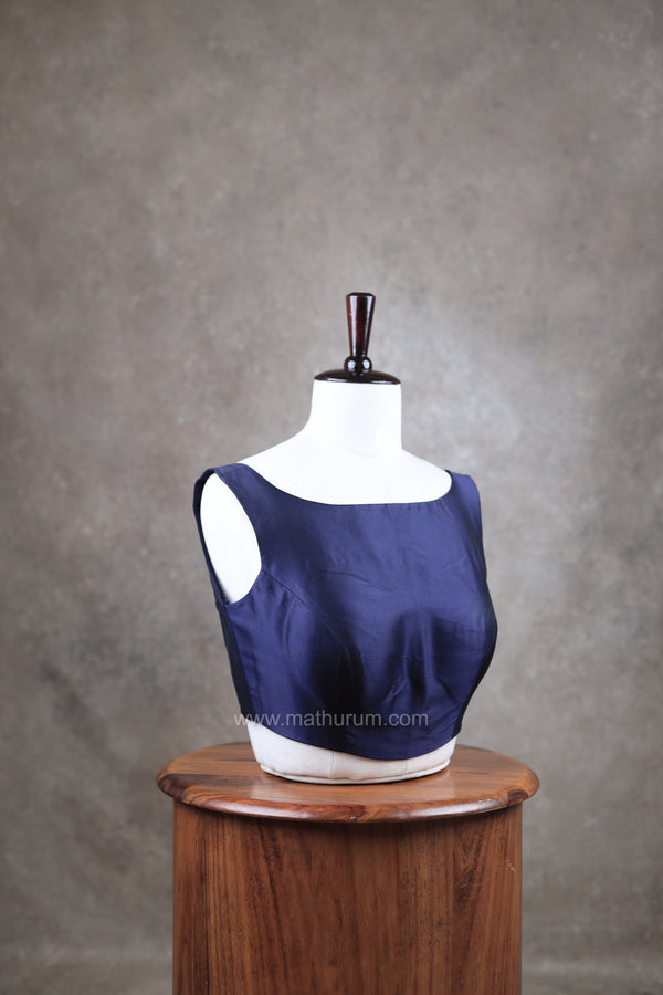 Miraya- Navy Blue Blouse