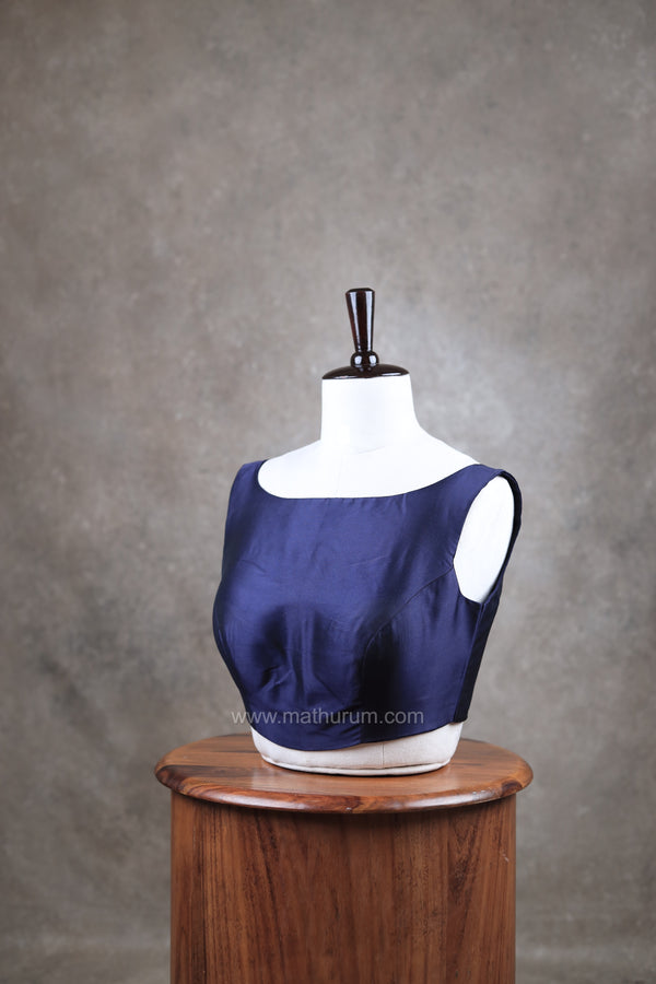 Miraya- Navy Blue Blouse