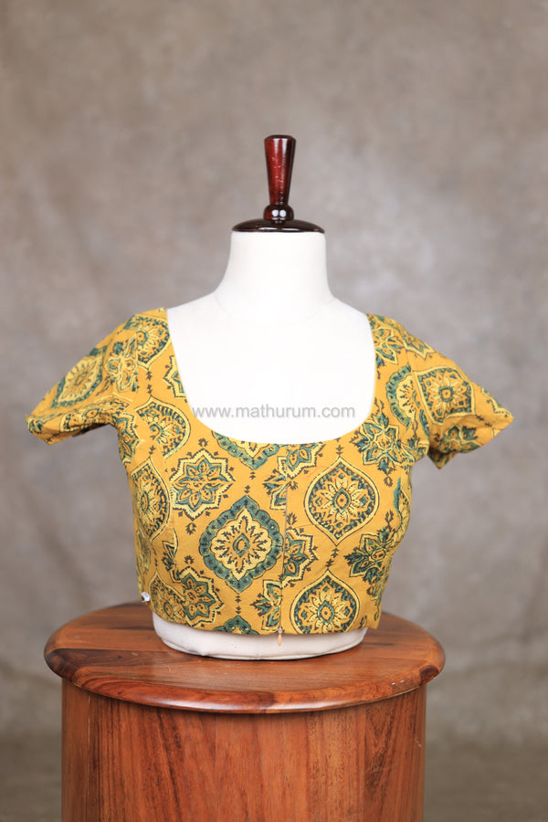 Inari - Mustard Blouse