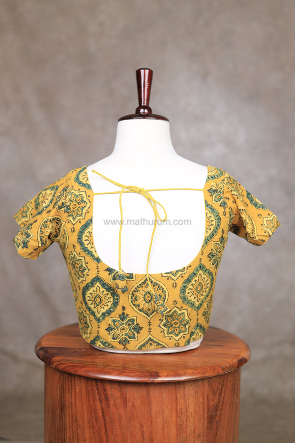 Inari - Mustard Blouse