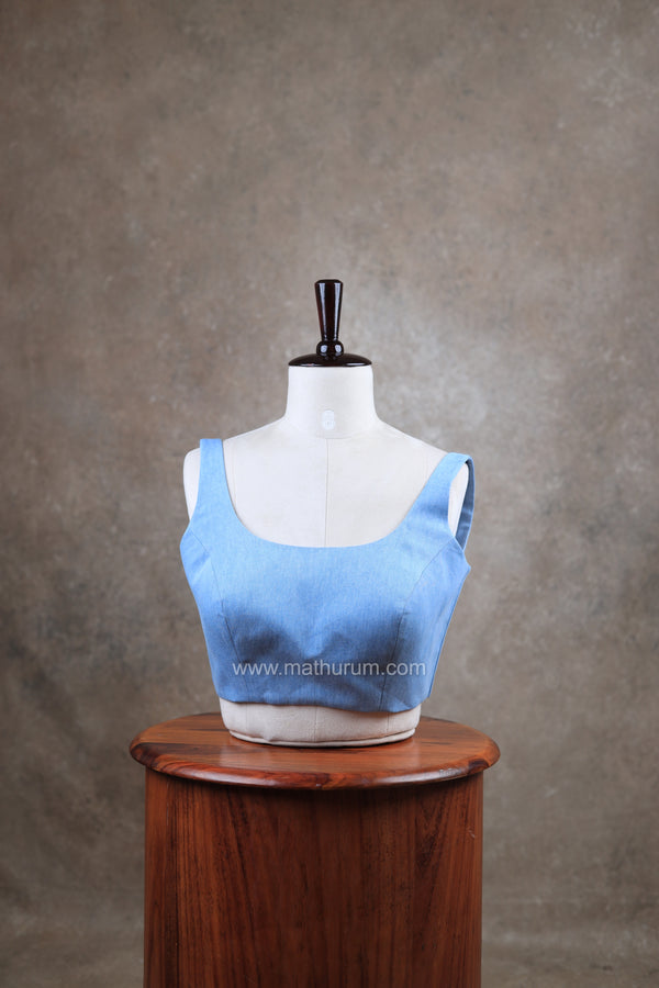 Denim Tales- Blue Blouse