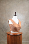 Taal- Copper Blouse (Attachable Sleeves)