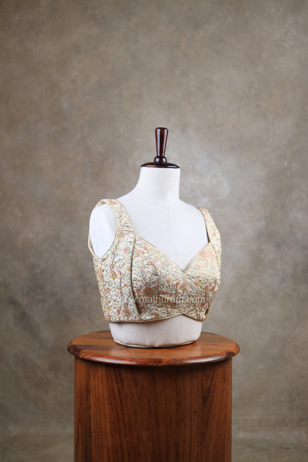 Apsara- Cream Blouse