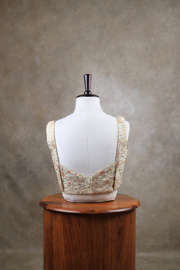 Apsara- Cream Blouse