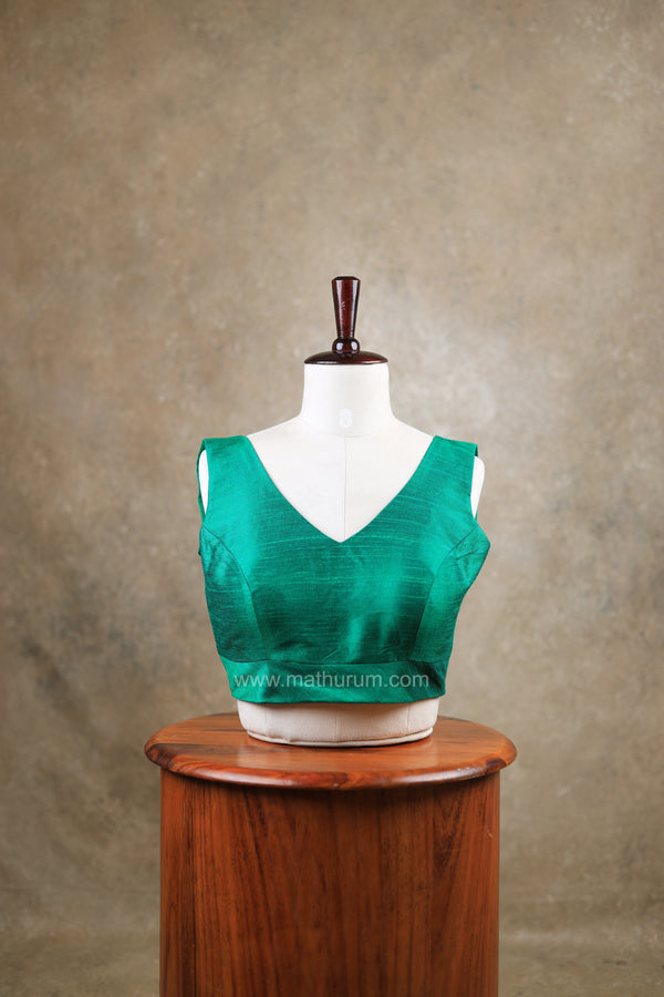 Rangeela- Light Green Blouse (Attachable Sleeves)
