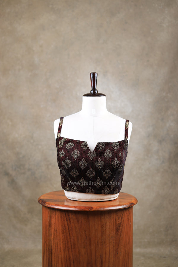 Zoya- Maroon Blouse