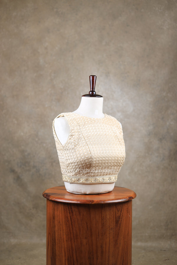 Noor- Cream Blouse