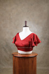 Hiya- Maroon Blouse