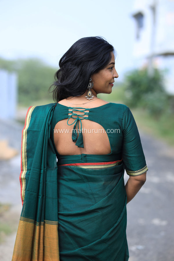 Kayal - Green Saree