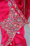 ROYA DARK PINK - DESIGNER SAREE