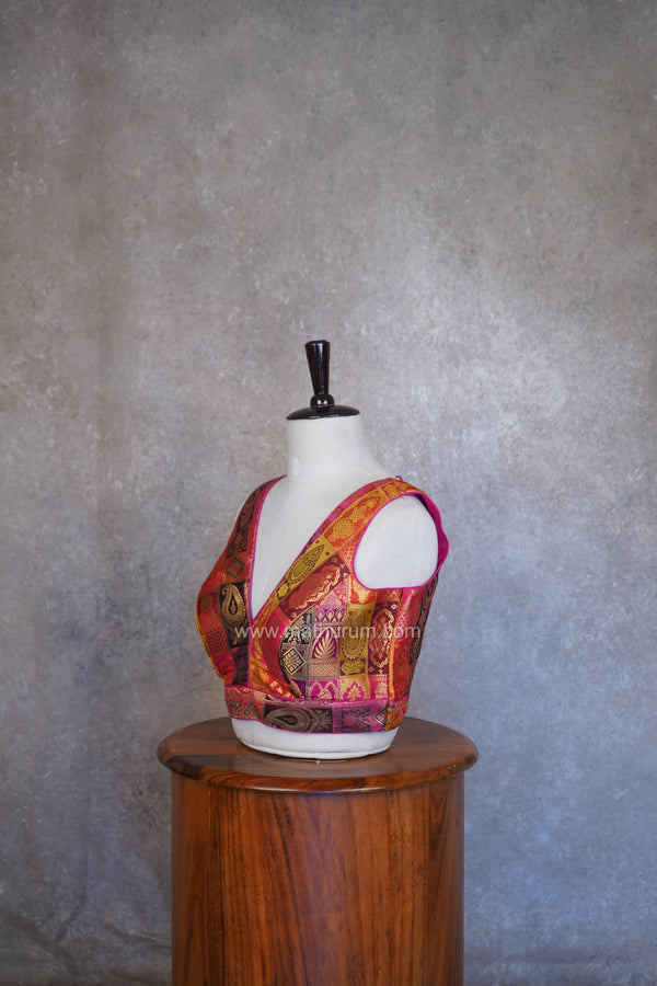 Meenakari- Multicolour Blouse