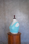 Arya- Sky Blue Blouse (Attachable Sleeves)