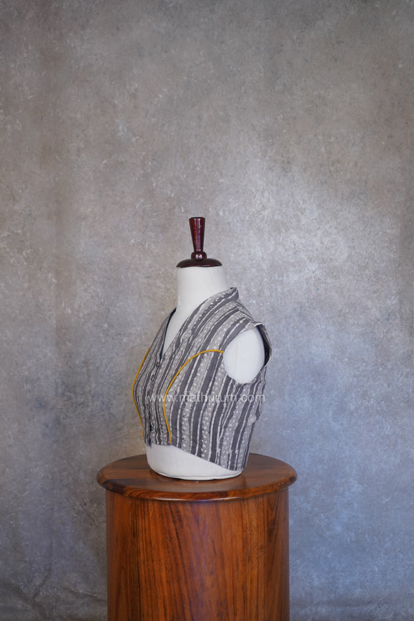 Mythri- Grey Blouse