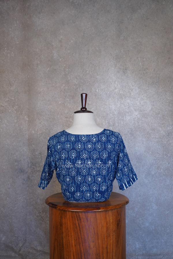Mythri- Indigo Collor Blouse