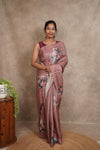 Aurora - Pink (Premium Synthetic) Saree