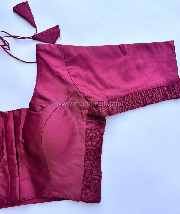 Riva- Majenta Strechable Blouse