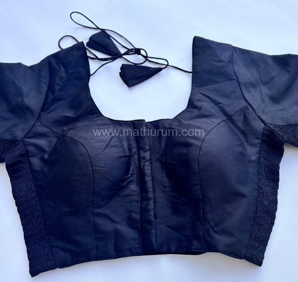 Riva- Black Strechable Blouse