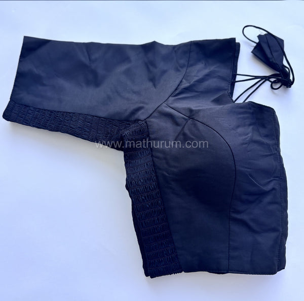 Riva- Black Strechable Blouse