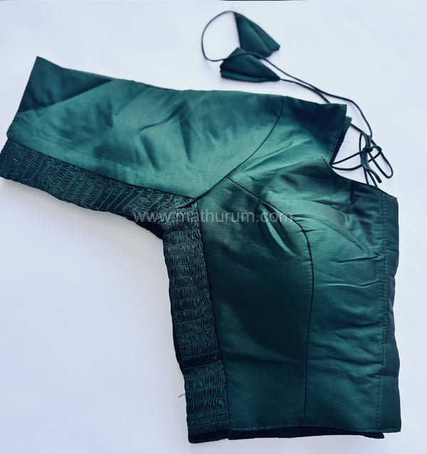 Riva- Dark Green Strechable Blouse