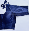 Riva- Navy Blue Strechable Blouse