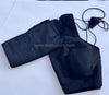 Rang- Black Blouse (Attachable Sleeves)