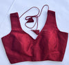 Rang- Light Maroon Blouse (Attachable Sleeves)