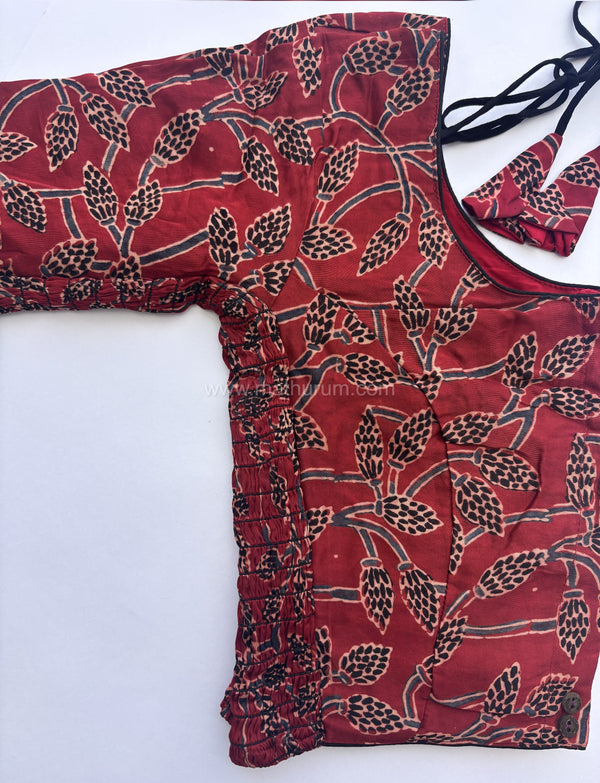 Ziva- Maroon Strechable Blouse