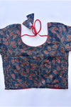 Ziva- Blue Strechable Blouse
