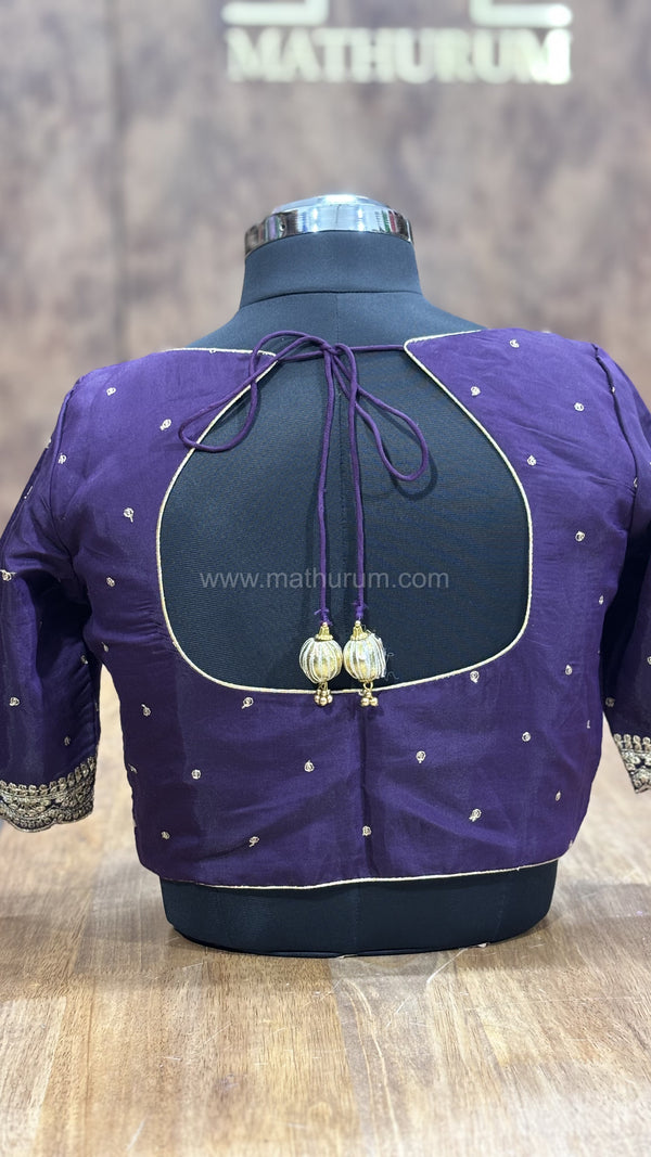 Anvika - Purple Blouse