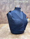 Kiara - Black Blouse (Attachable Sleeves)