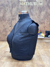 Kiara - Black Blouse (Attachable Sleeves)
