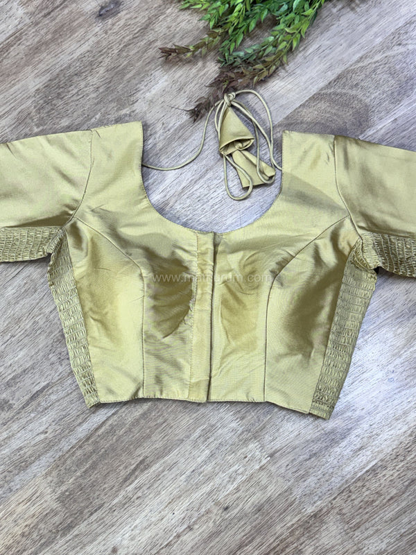 Riva- Beige Strechable Blouse