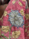RAAS- Pink Penkalamkari Zardosi Blouse