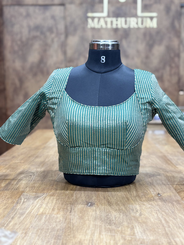 Zyra - Bottle Green Blouse