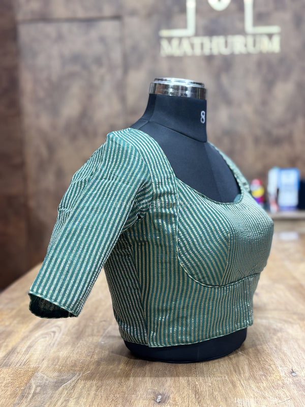 Anvika - Bottle Green Blouse