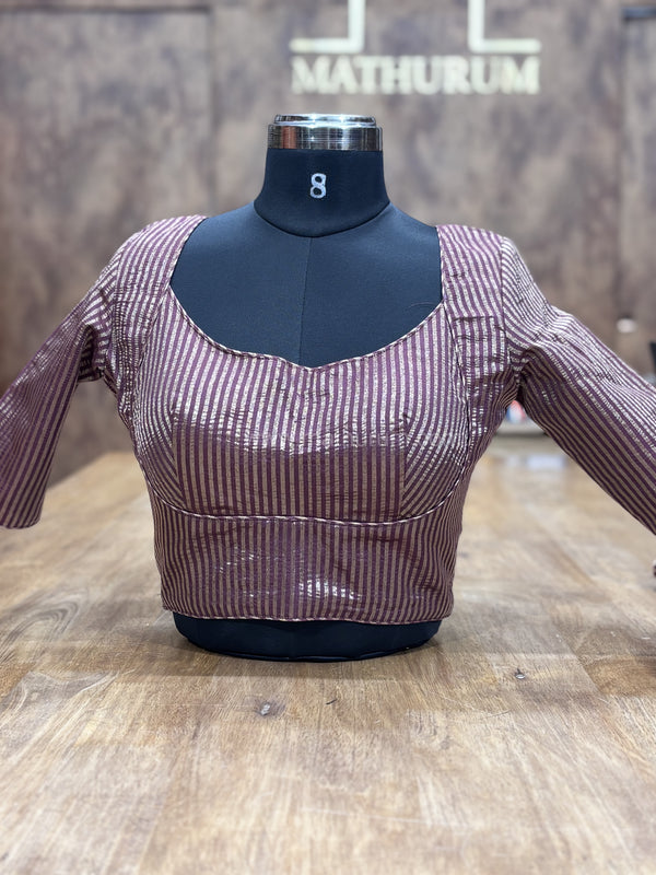 Zyra - Wine Blouse