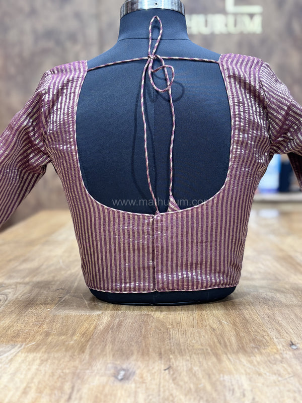Zyra - Wine Blouse