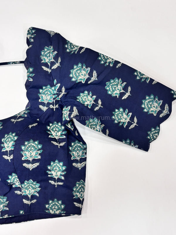 Veda- Navy Blouse